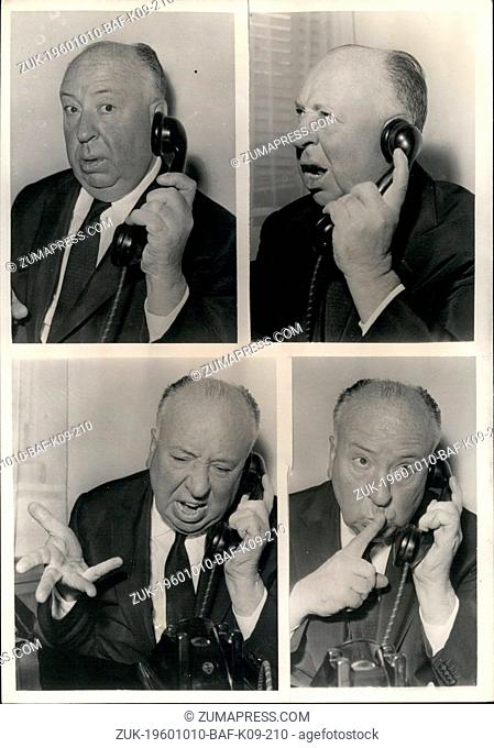 Oct. 10, 1960 - Five Minutes with Alfed Hitchcock: Five minutes was all Alfred Hitchcock allowed our reporter as he arrived at Orly Airport yesterday