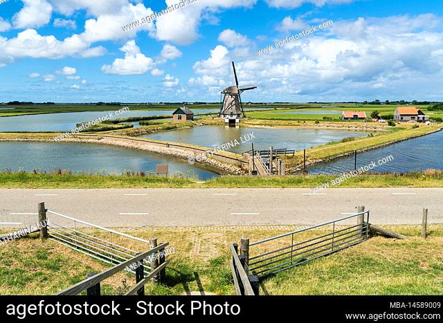 Netherlands, Texel, Oosterend, Molen Het Noorden, 1878, windmill