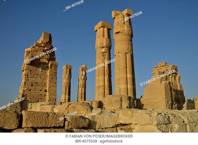 Temple of Amun, Soleb, Northern state, Nubia, Sudan