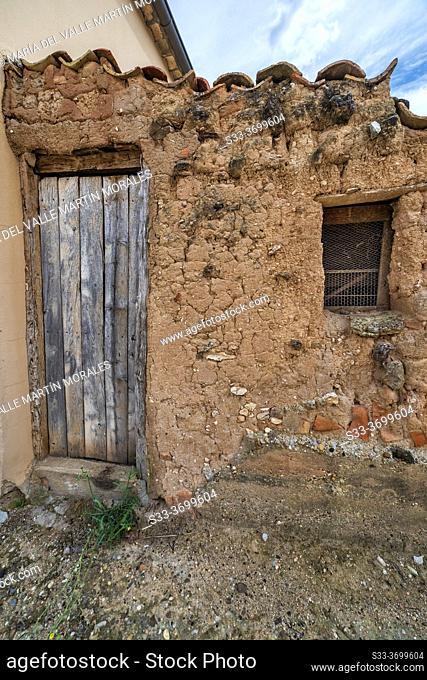 Old rural house in San Esteban de Gormaz. Soria. Spain. Europe