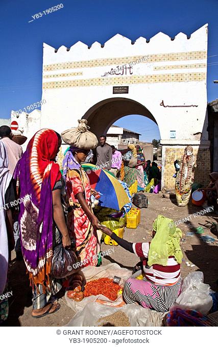 Christian Market, Showa Gate, Harar, Ethiopia