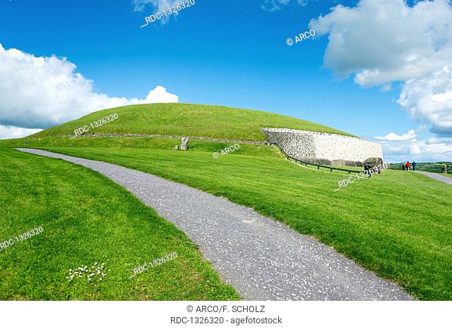 Prehistoric monument, Newgrange, County Meath, Ireland