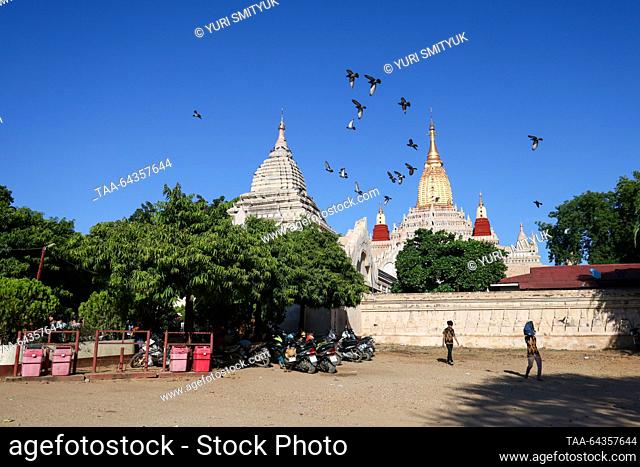 MYANMAR, BAGAN - OCTOBER 29, 2023: A view of a Buddhist temple complex. Yuri Smityuk/TASS