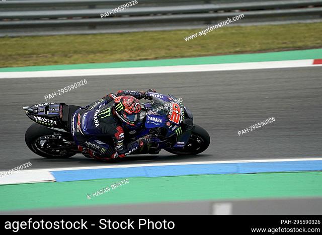 06/25/2022, TT Circuit Assen, Assen, Dutch Grand Prix 2022, in the picture Fabio Quartararo from France, Monster Energy Yamaha MotoGP. - aces/