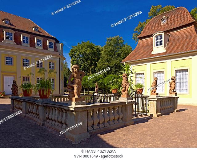 Historical spa complex, Bad Lauchstaedt, Saxony-Anhalt, Germany