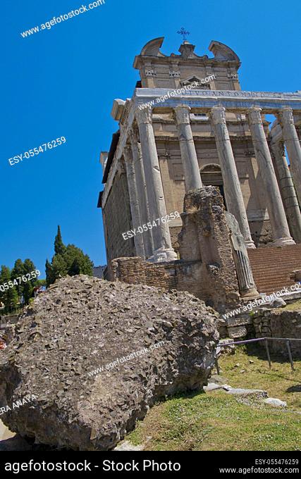 Roman Forum, Foro Romano, World Heritage Site, Rome, Lazio, Italy, Europe