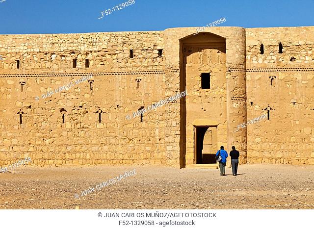 Desert Castle of Al-Kharaneh, Jordan, Middle East