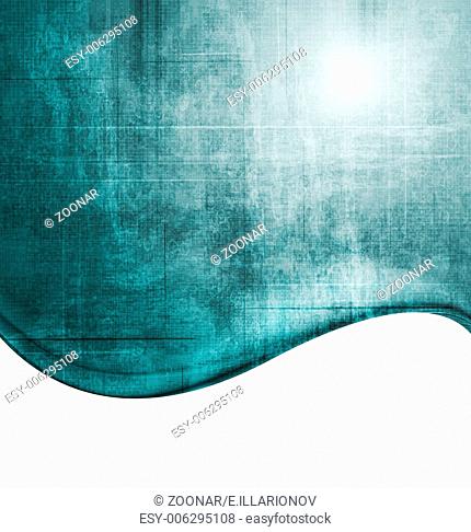 Abstract grunge wavy vector background