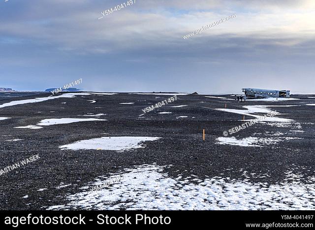Solheimasandur Plane Wreck Sajid D'costa, Southern Region, Iceland, Europe
