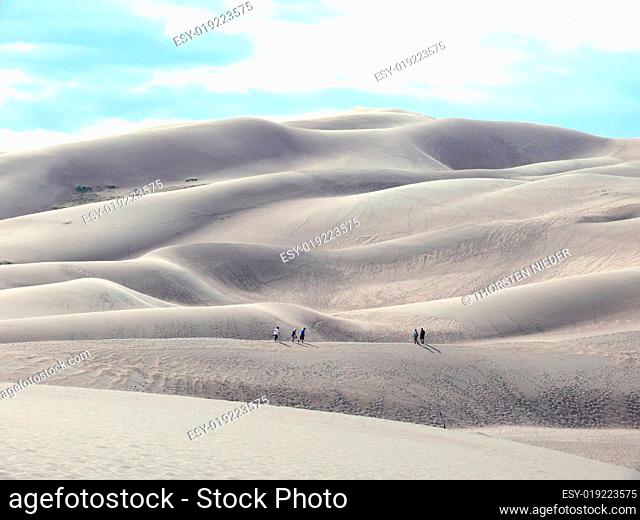 Zwerge in den Sanddünen