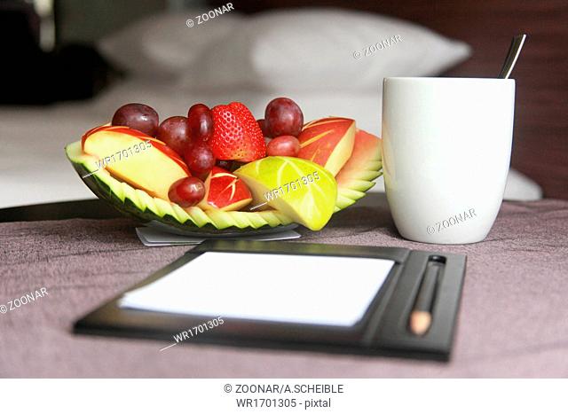 Fruits in hotel