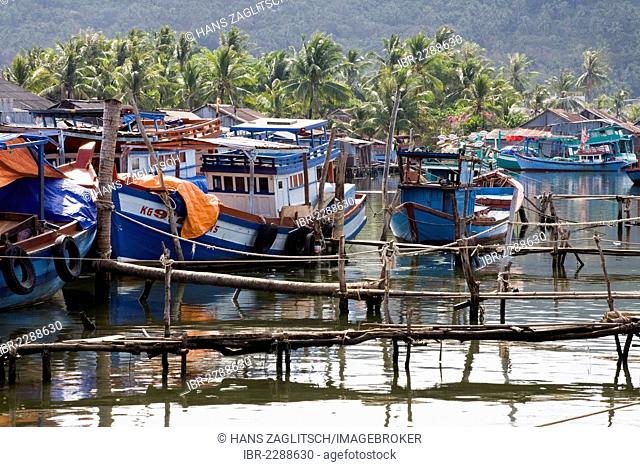Port of Duong Dong, Phu Quoc Island, Vietnam, Southeast Asia, Asia