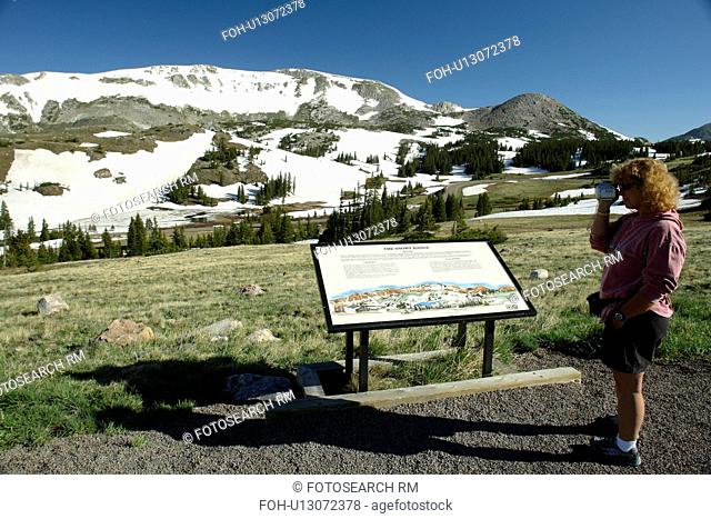 Medicine Bow National Forest, WY, Wyoming, Snowy Range Pass, Snowy Range Scenic Byway