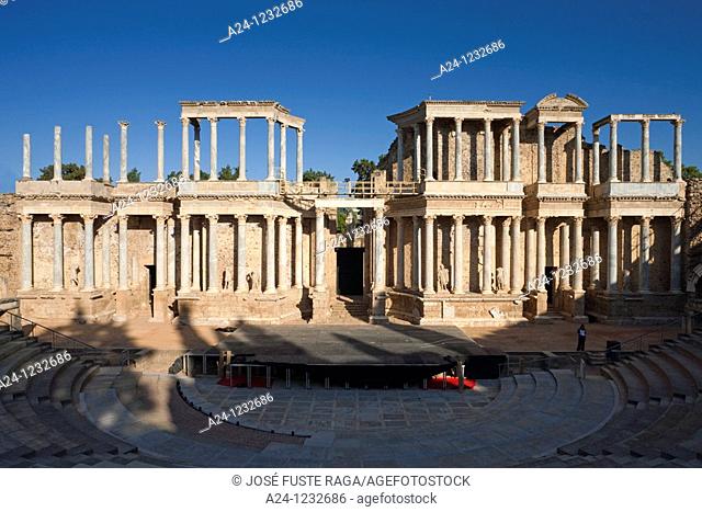 Spain, summer 2010, Merida City UNESCO, The roman theatre