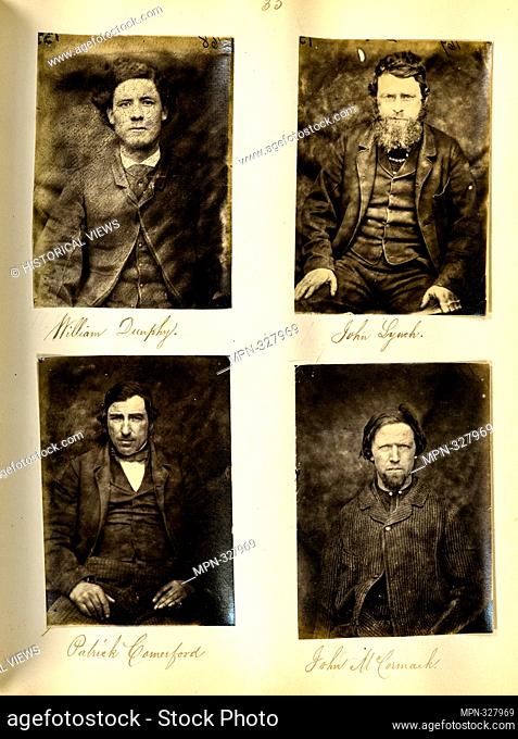 William Dunphy ; John Lynch ; Patrick Comerford ; John McCormack. Larcom, Thomas A. (Thomas Aiskew) (1801-1879) (Collector). Thomas A