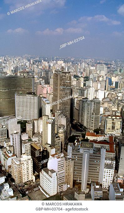 Building Italy; Copan Building; Hilton Building; Center; Sao Paulo; Brazil