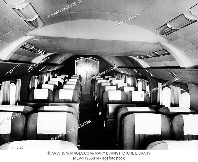 Bea Airspeed As-57 Ambassador Airliner Cabin-Interior