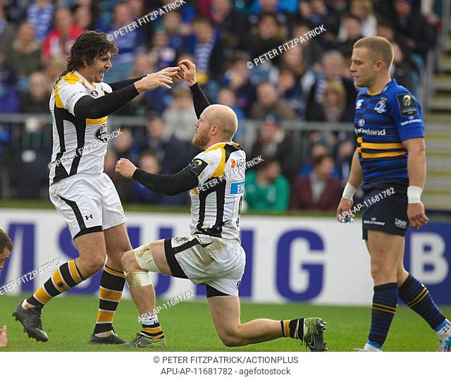 2015 European Rugby Champions Cup Leinster v Wasps Nov 15th. 15.11.2015. RDS Arena, Dublin, Ireland. European Rugby Champions Cup