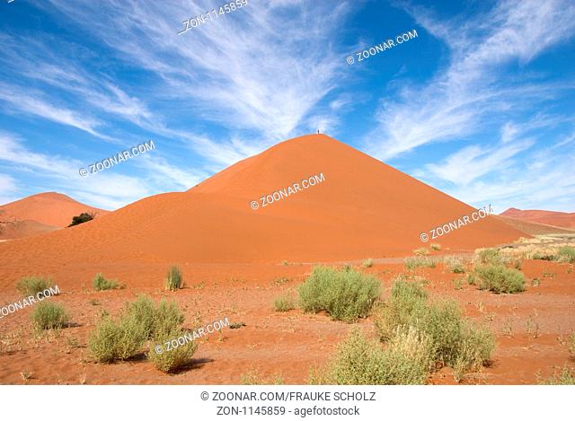 Afrika, Namibia, Namib-Wüste, Düne 45 bei Sesriem
