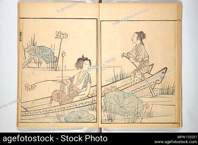 Picture Album by Old Man Maruyama (En'o gafu). Artist: After Maruyama Okyo (Japanese, 1733-1795); Period: Edo period (1615-1868); Date: 1837; Culture: Japan;...