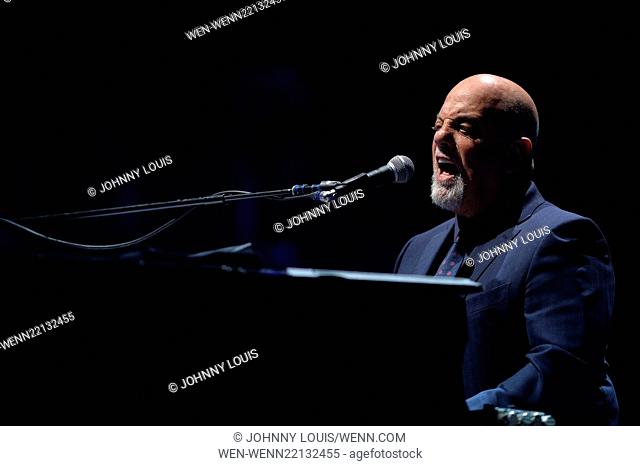 Billy Joel performs live in concert at the American Airlines Arena Featuring: Billy Joel Where: Miami, Florida, United States When: 31 Jan 2015 Credit: Johnny...