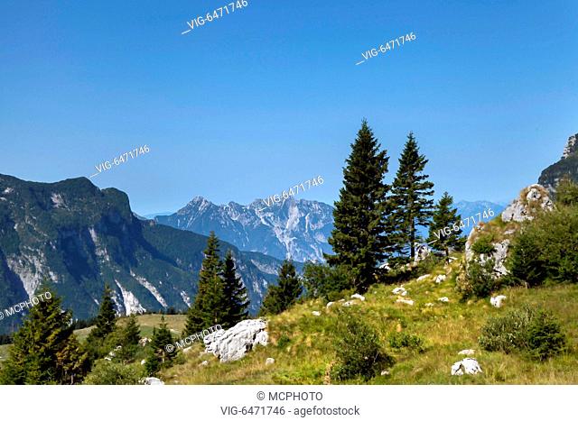 Landschaft in den italienischen Alpen - Italienische Alpen, , Italy, 31/07/2017