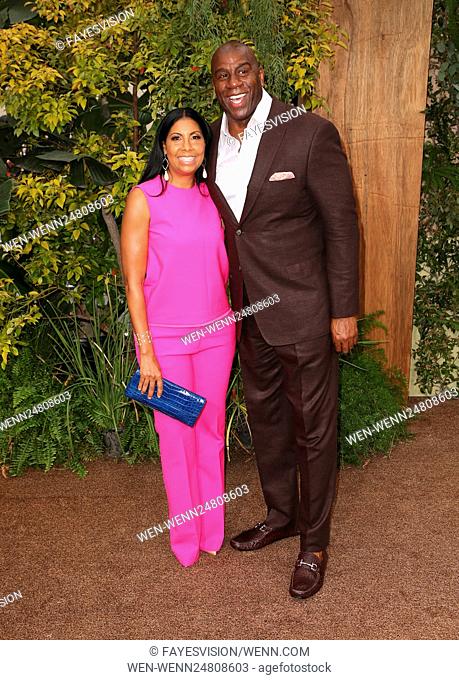 Premiere Of Warner Bros. Pictures' ""The Legend Of Tarzan"" Featuring: Cookie Johnson, Magic Johnson Where: Hollywood, California