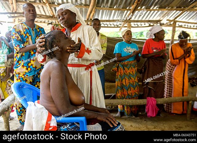 Church in Africa spiritual healing and mass in the Republic of the Congo