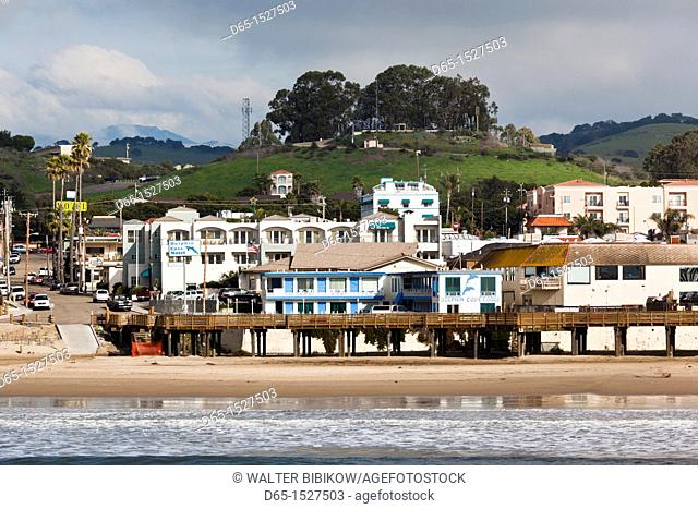 USA, California, Southern California, Pismo Beach, beachfront