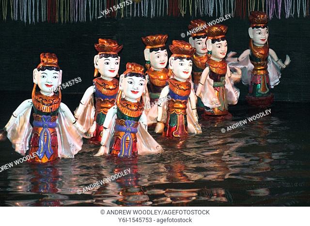 Thang Long Water Puppet Theatre Hanoi Vietnam