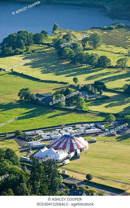 The circus at Grasmere Lake District UK