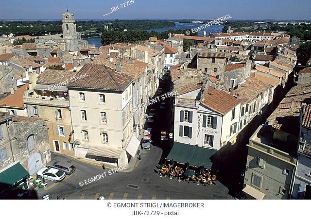View of Arles, Provence, France