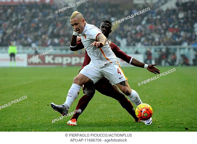 2015 Serie A Football Torino v Roma Dec 5th. 05.12.2015. Stadio Olimpico, Torino, Italy. Serie A Football. Torino versus Roma