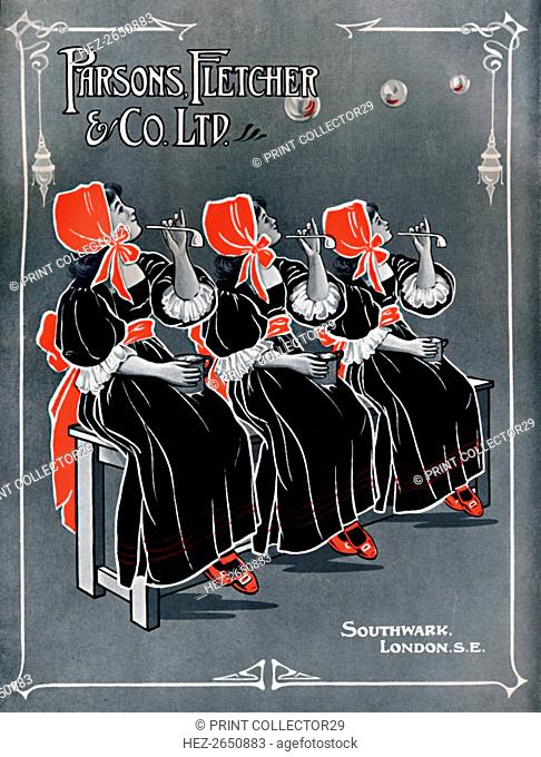 'Our Three Little Maids - Parsons, Fletcher & Co. Ltd advert', 1910. Artist: Unknown