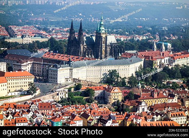 Beautiful landscapye of Prague Castle