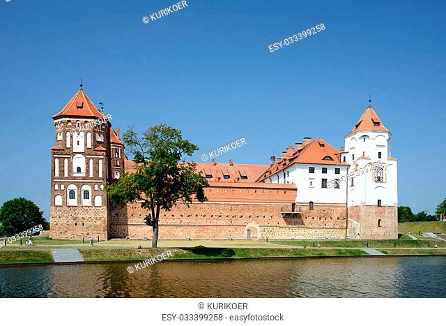 Mir castle, Grodno region, Belarus
