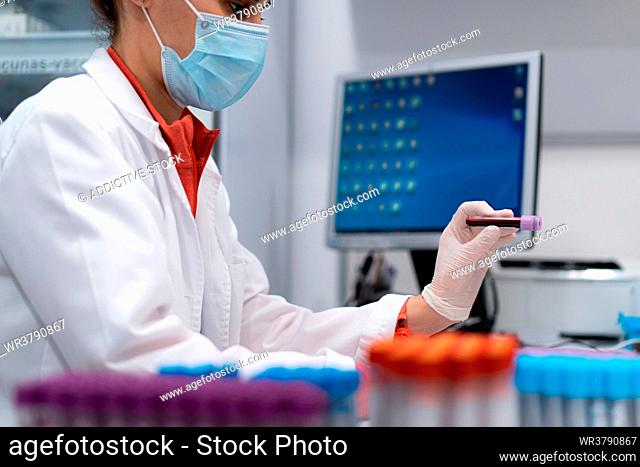 examination, laboratory, blood sample