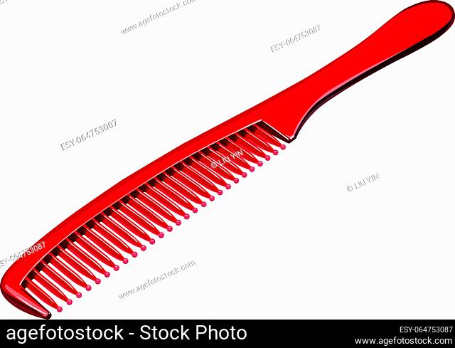 Vector illustration of isolated Comb
