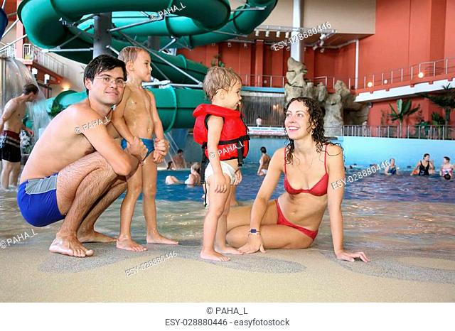 family in aquapark 2
