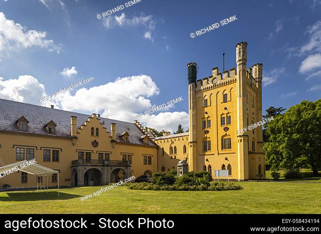Nectiny castle, Western Bohemia, Czech Republic