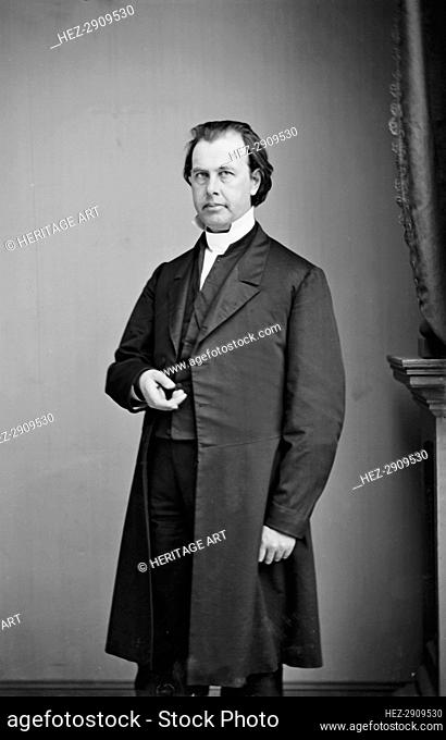 Rev. Abram Newkirk Littlejohn Littlejohn, between 1855 and 1865. Creator: Unknown
