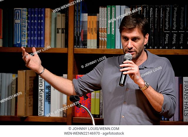 Mike Greenberg discusses and signs copies of his new book 'My Father's Wives' at Books and Books Featuring: Mike Greenberg Where: Coral Gables, Florida