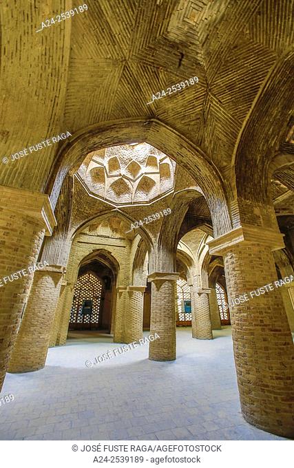 Iran, Esfahan City, Masjed-e Jame (Friday Mosque) UNESCO, (w. h. ), Prayer Hall,