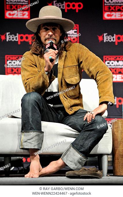 C2E2: Chicago Comic & Entertainment Expo 2015 at McCormick Place Featuring: Jason Momoa Where: Chicago, Illinois, United States When: 25 Apr 2015 Credit: Ray...