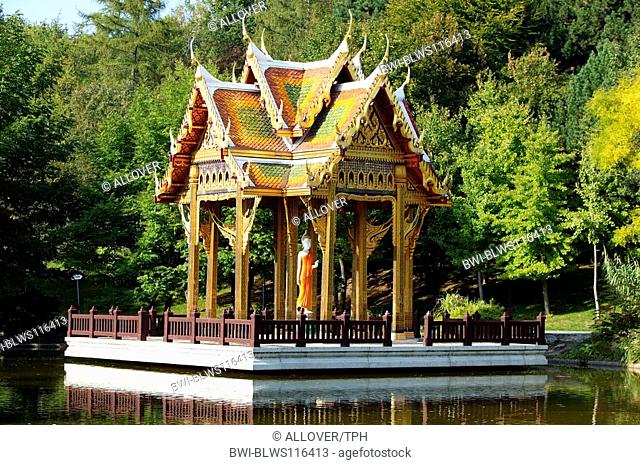 Thai-Sala in the Munic Westpark, Germany, Bavaria, Muenchen
