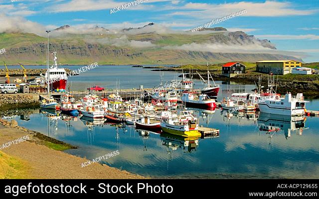 Iceland, Djupivogur fishing village