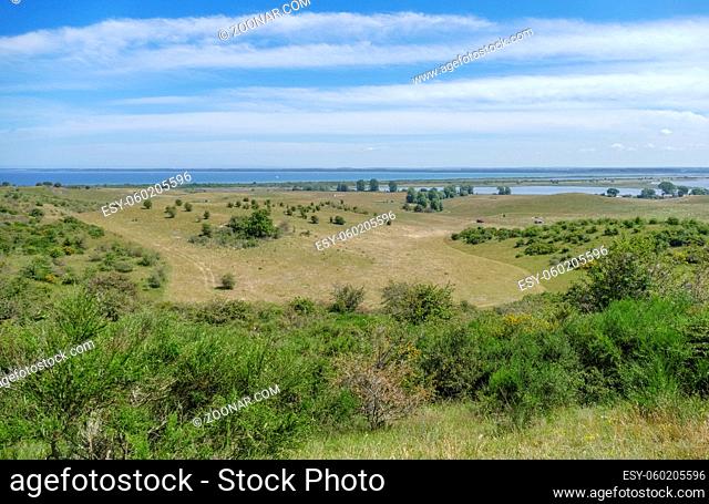 Scenery around Hiddensee, a island in the Baltic Sea