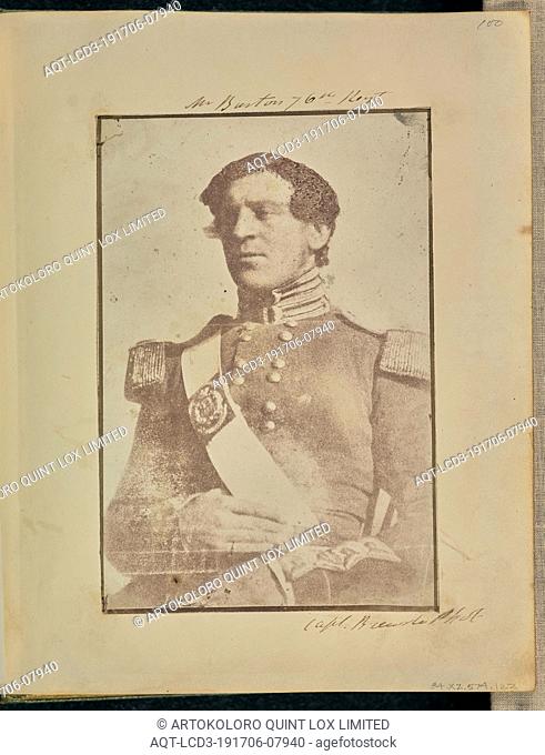 Portrait of Mr. Barton., Capt. Henry Craigie Brewster (British, 1816 - 1905, active 1840s), October 1843 - 1845, Salted paper print from a Calotype negative, 14