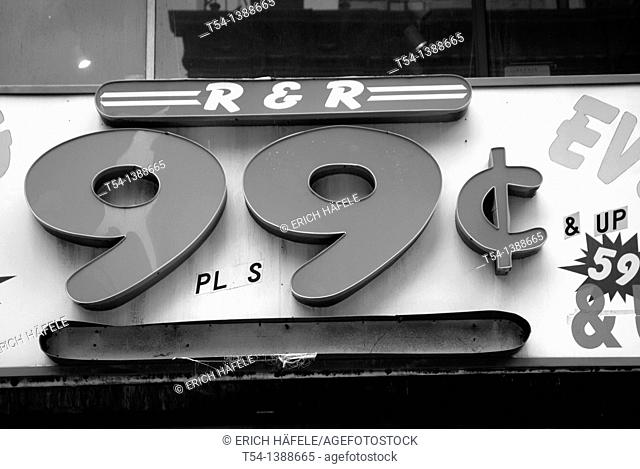 99 Cent Shop in New York