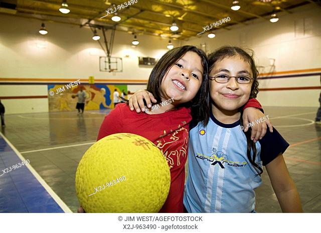 Phoenix, Arizona - The after-school program at Wesley Community Center  The Center is supported by the United Methodist Church  Its constituency is mostly...